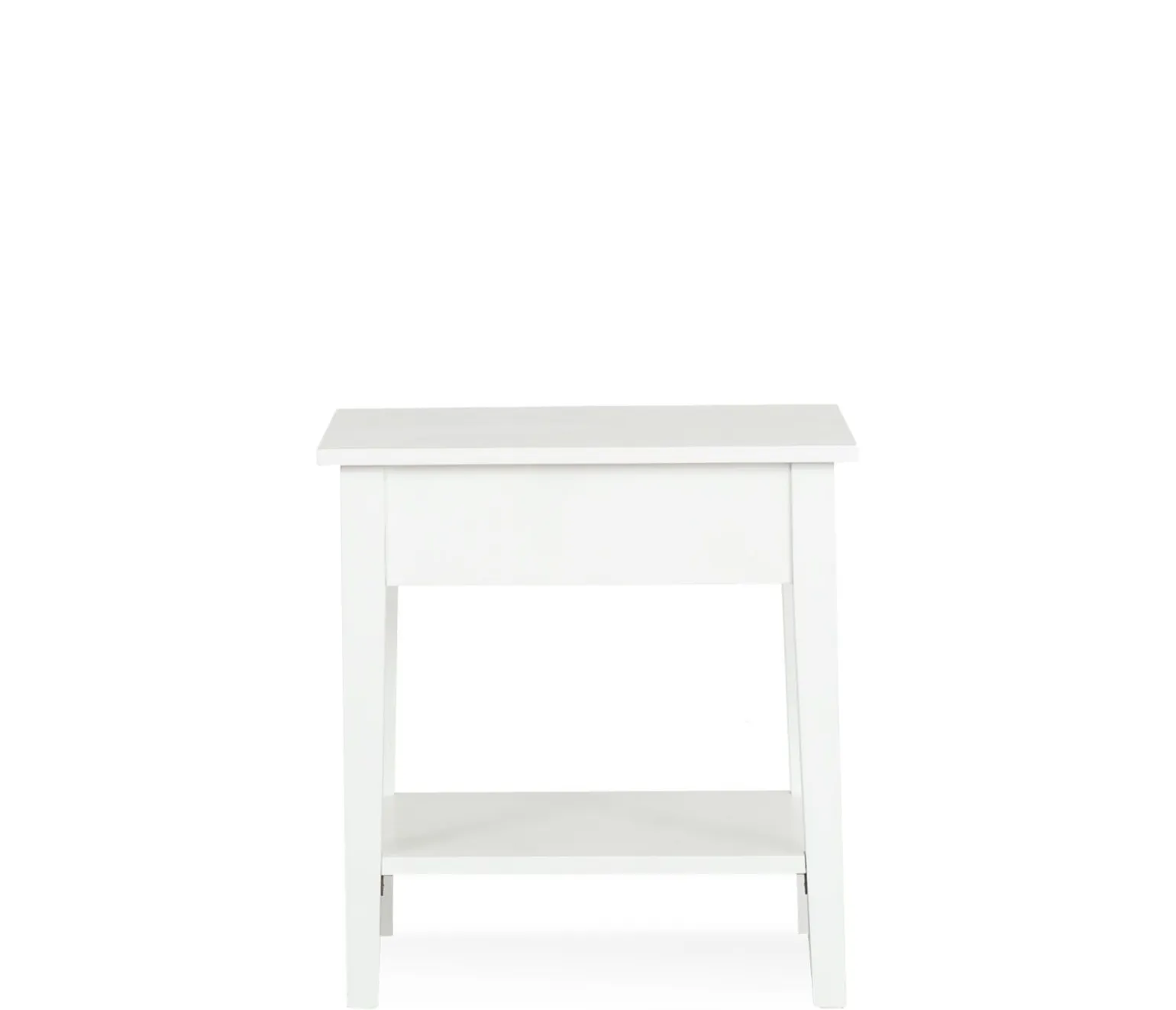 Outer Banks End Table - Pure White
