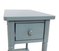 Outer Banks Narrow Side Table - Ocean Blue