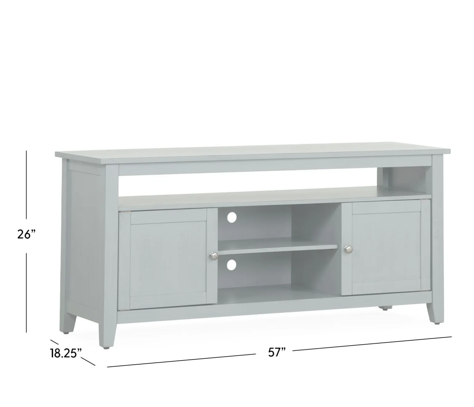 Outer Banks TV Console - Ocean Blue