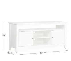Outer Banks TV Console - Pure White