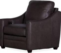 Oxford Leather Power Recliner