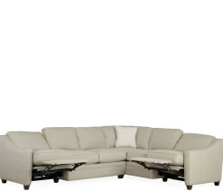 Oxford 2 PC Large Power Sectional RAF Sofa w/ corner & LAF Sofa