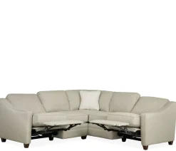 Oxford 2 PC Small Power Sectional RAF Sofa w/corner & LAF Loveseat