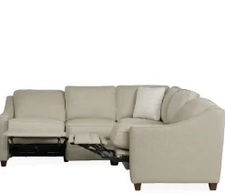 Oxford 2 PC Small Power Sectional RAF Sofa w/corner & LAF Loveseat