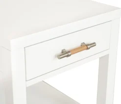 Palisades End Table - White