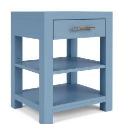 Palisades One Drawer Nightstand - Blue