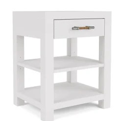 Palisades One Drawer Nightstand - White