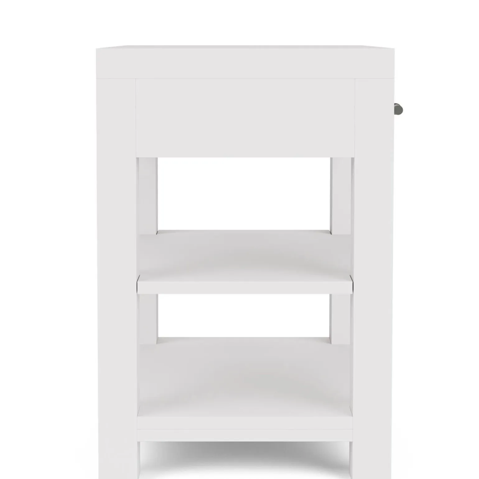 Palisades One Drawer Nightstand - White