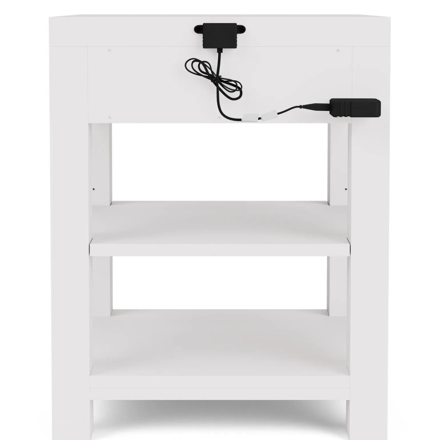 Palisades One Drawer Nightstand - White
