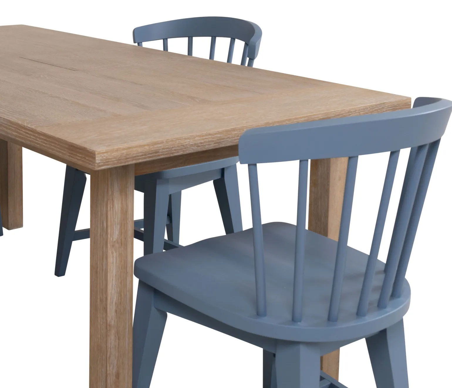Palisades 5-Piece Dining Set - Cabana Blue Chairs