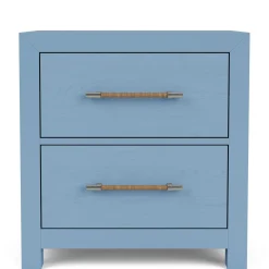Palisades Two Drawer Nightstand - Blue