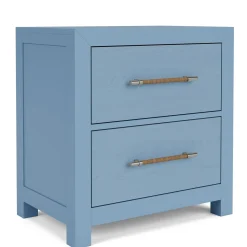 Palisades Two Drawer Nightstand - Blue