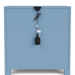 Palisades Two Drawer Nightstand - Blue