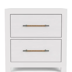 Palisades Two Drawer Nightstand - White