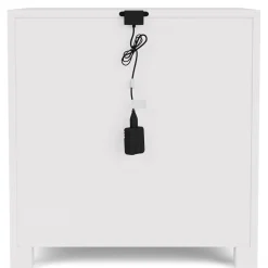 Palisades Two Drawer Nightstand - White