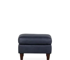 Paxton Ottoman - Allenby Dark Blue