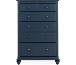 Pocasset 5-Drawer Chest - Denim