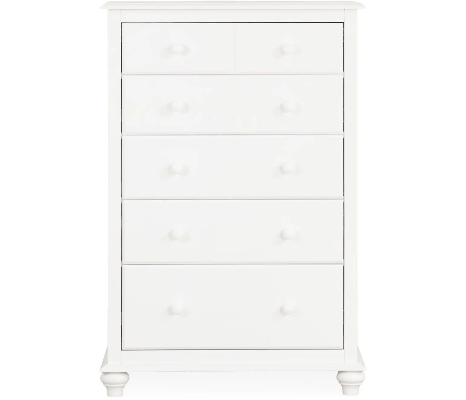 Pocasset 5-Drawer Chest - White