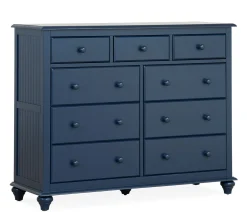 Pocasset 9-Drawer Dresser - Denim