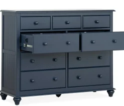 Pocasset 9-Drawer Dresser - Denim