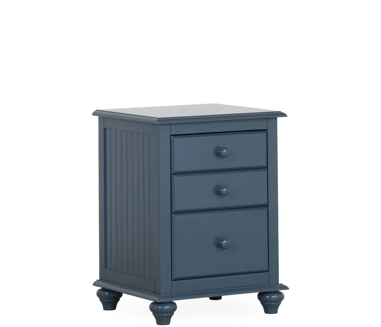 Pocasset 3-Drawer Nightstand - Celeste Navy