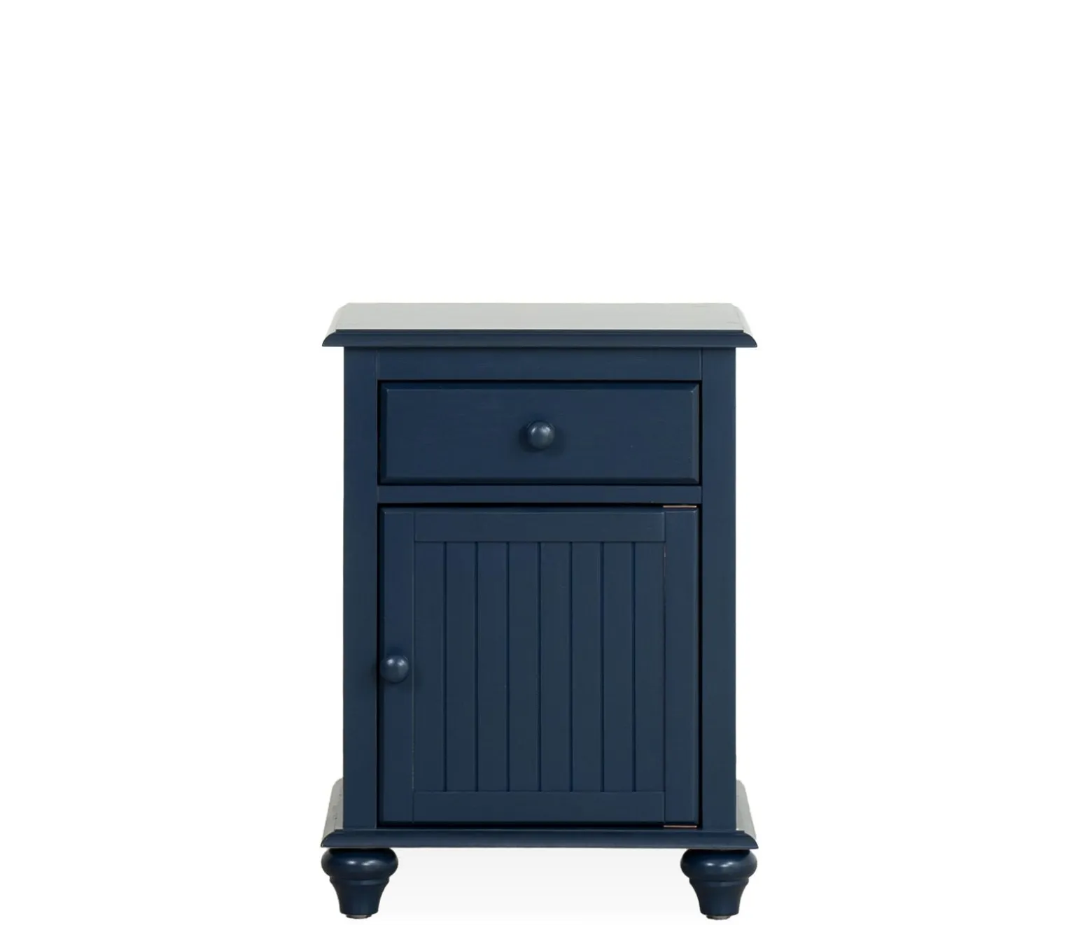 Pocasset 1-Drawer Nightstand - Denim