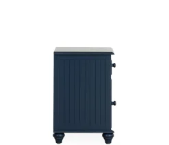 Pocasset 1-Drawer Nightstand - Denim