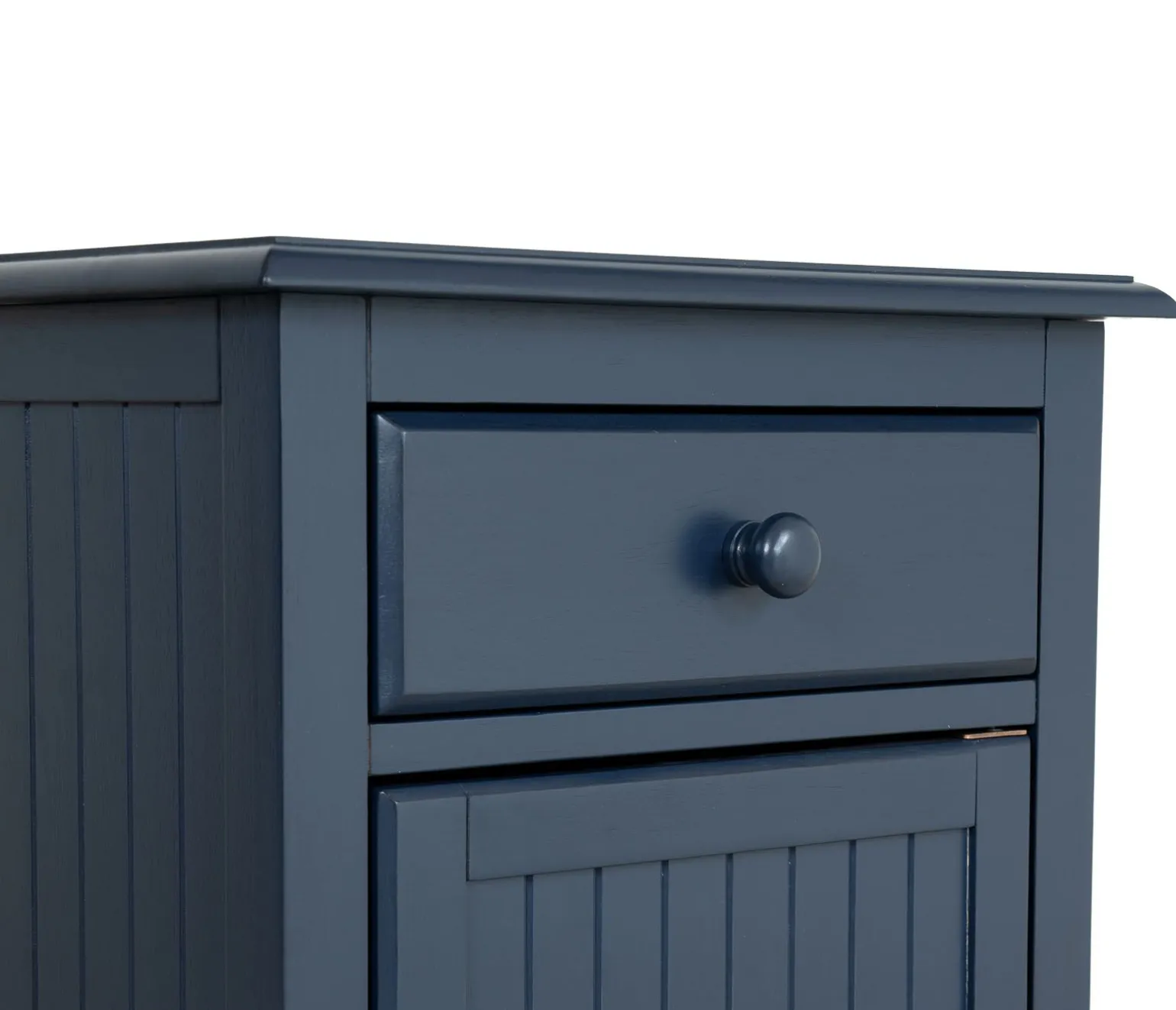 Pocasset 1-Drawer Nightstand - Denim