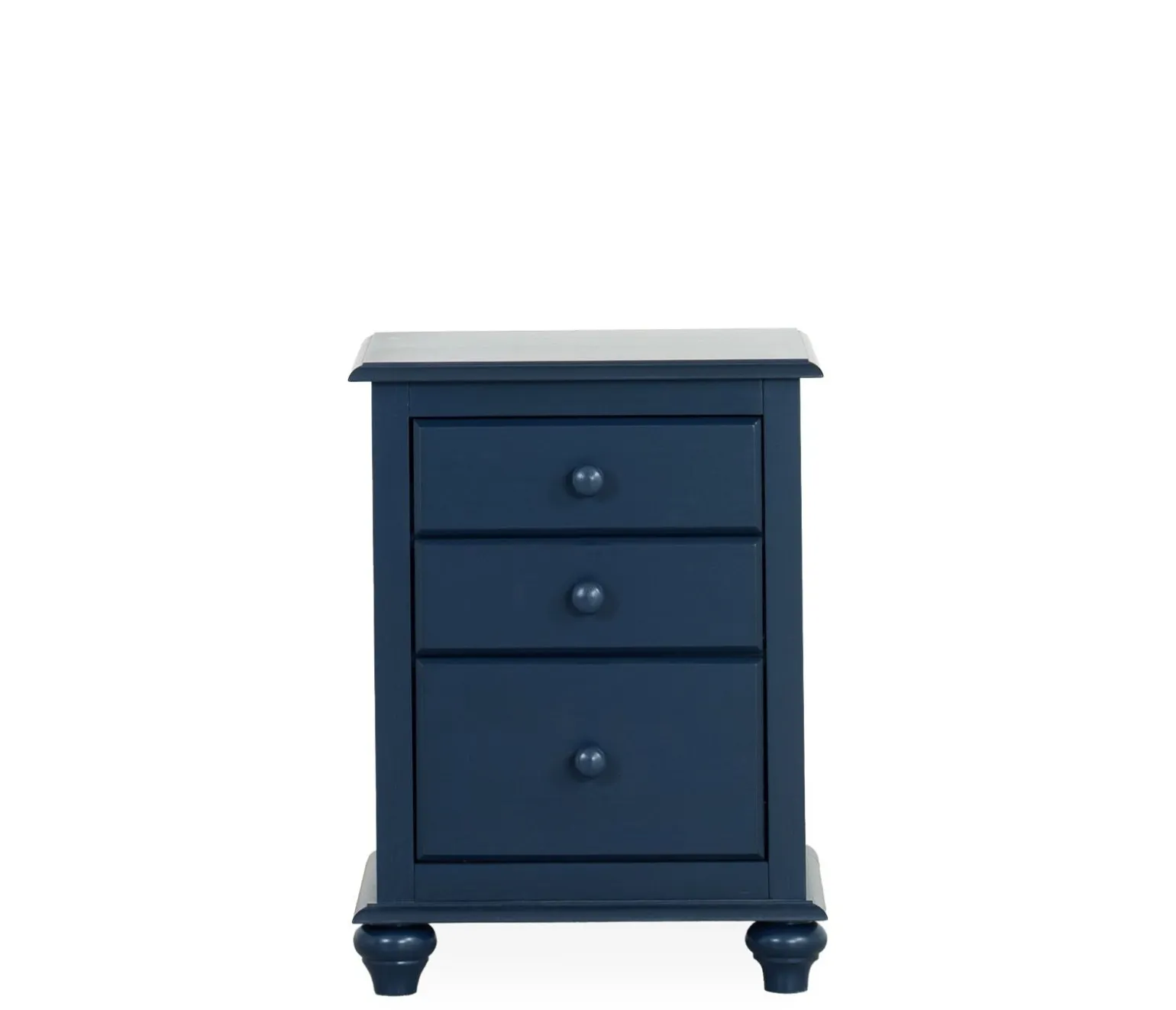 Pocasset 3-Drawer Nightstand - Denim
