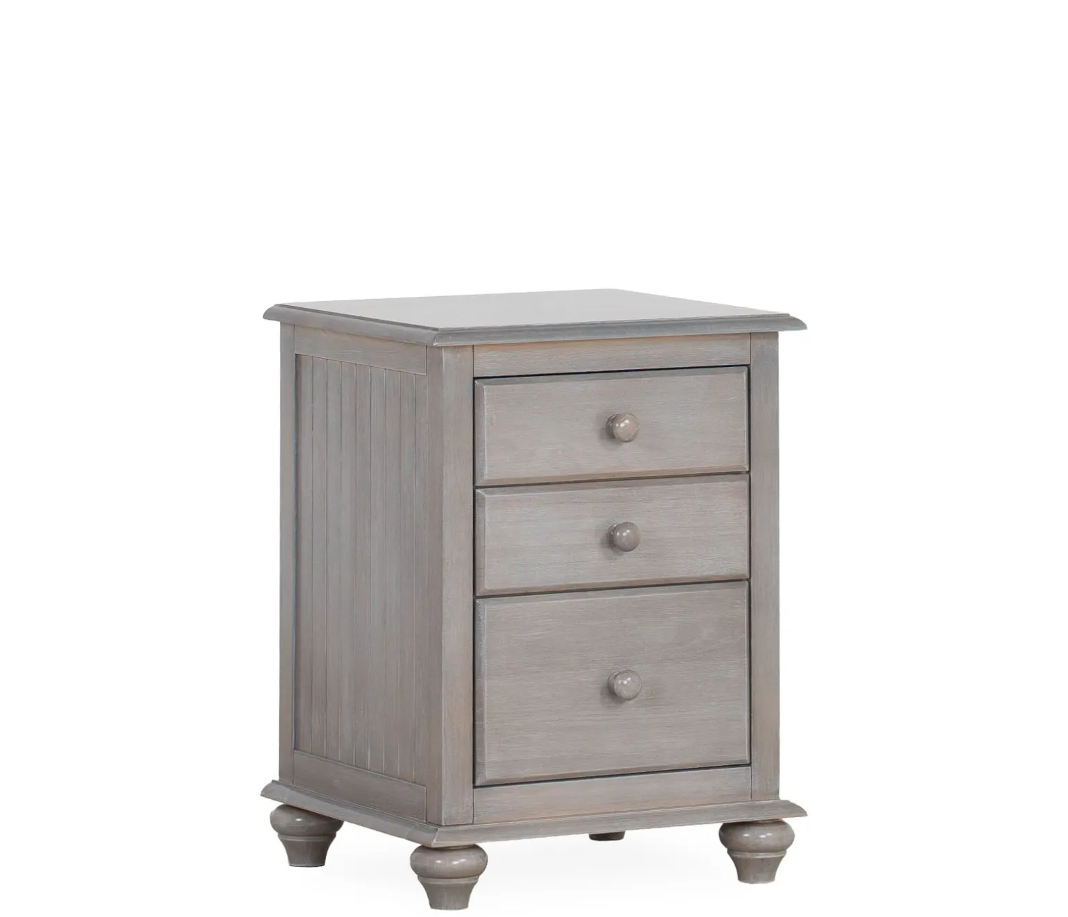 Pocasset 3-Drawer Nightstand - Driftwood