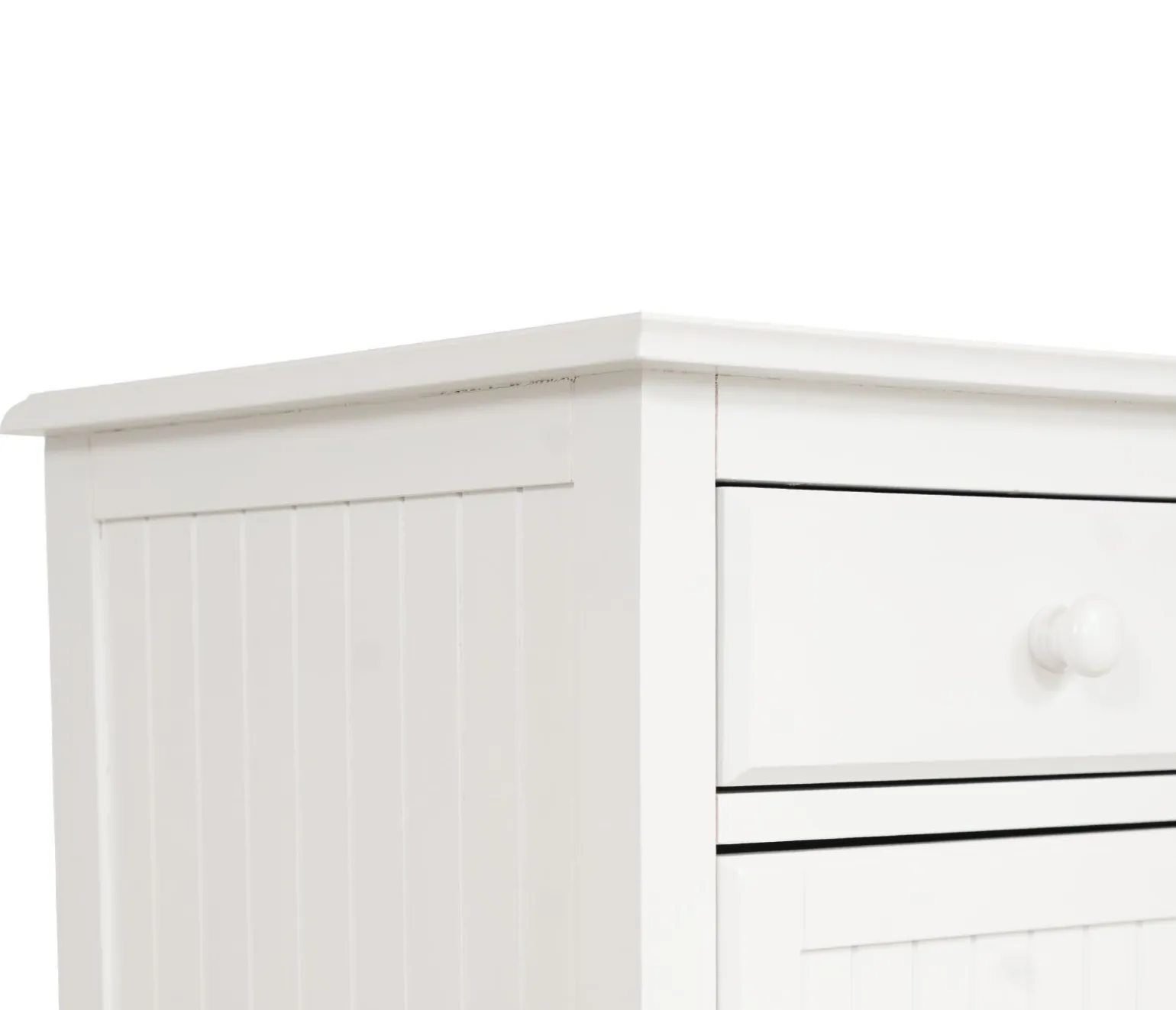 Pocasset 1-Drawer Nightstand - White
