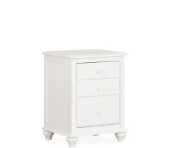 Pocasset 3-Drawer Nightstand - White