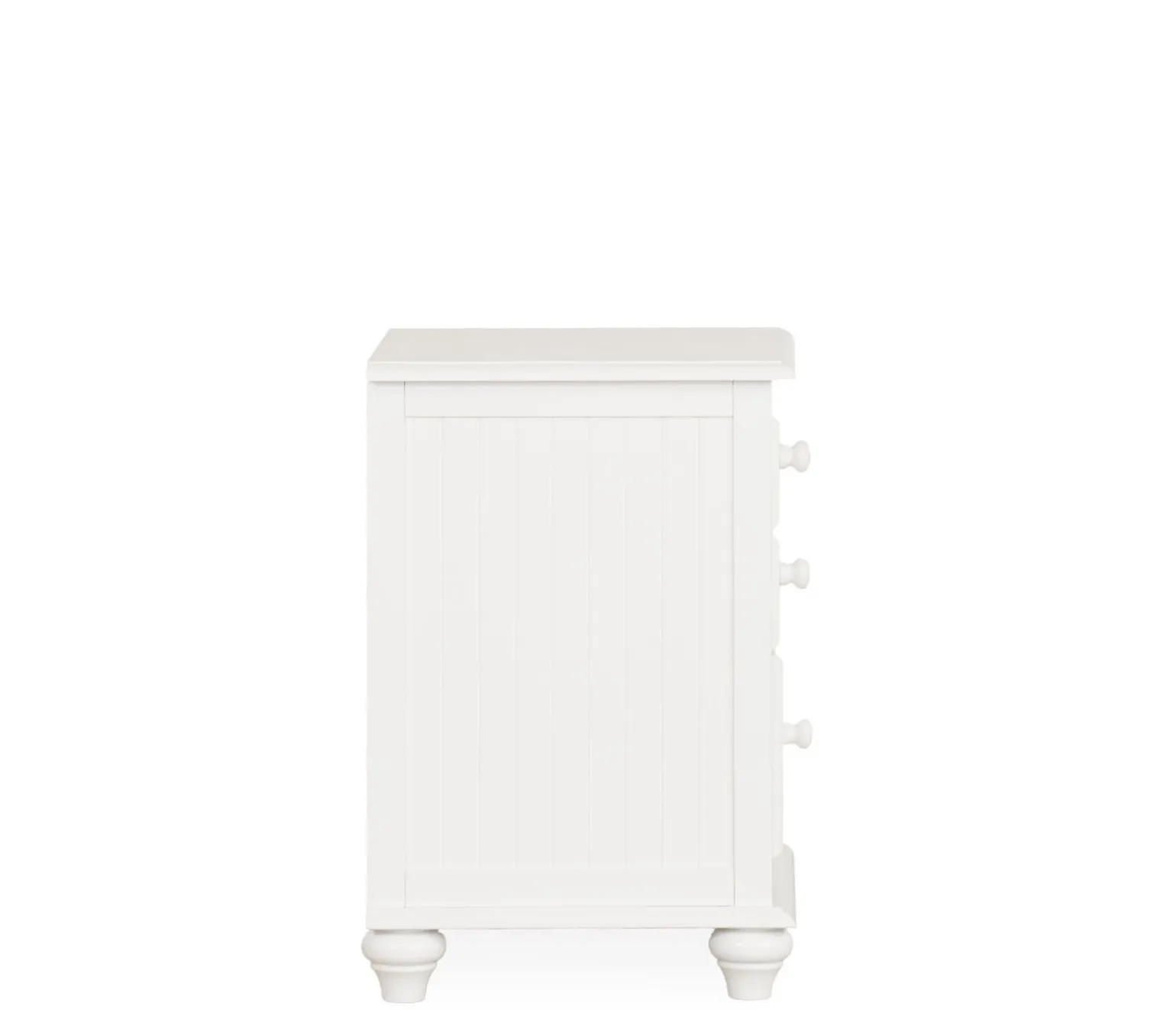 Pocasset 3-Drawer Nightstand - White