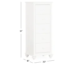 Pocasset Lingerie Chest - White