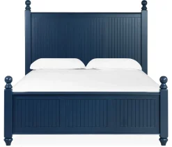 Pocasset Queen Bed - Denim