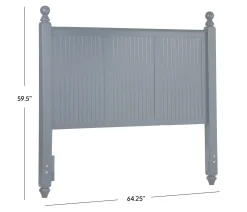 Pocasset Queen Headboard - Denim
