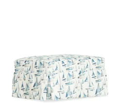 Sailor Slipcover Ottoman