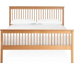 Shaker King Spindle Bed