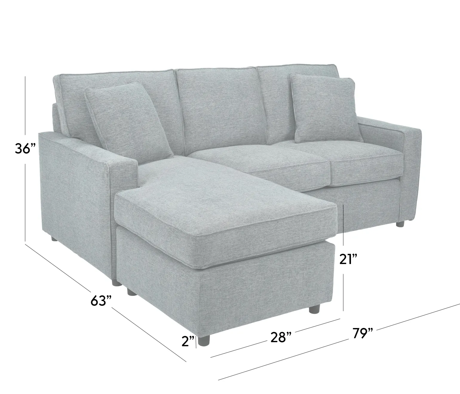 Solano Sofa and Chaise