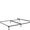 Standard King Bed Frame with Rollers