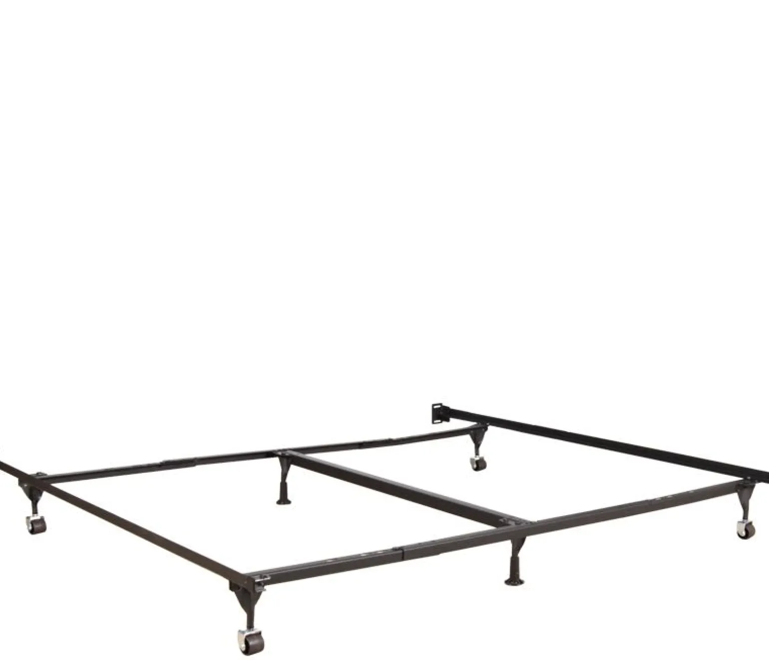 Standard King Bed Frame with Rollers