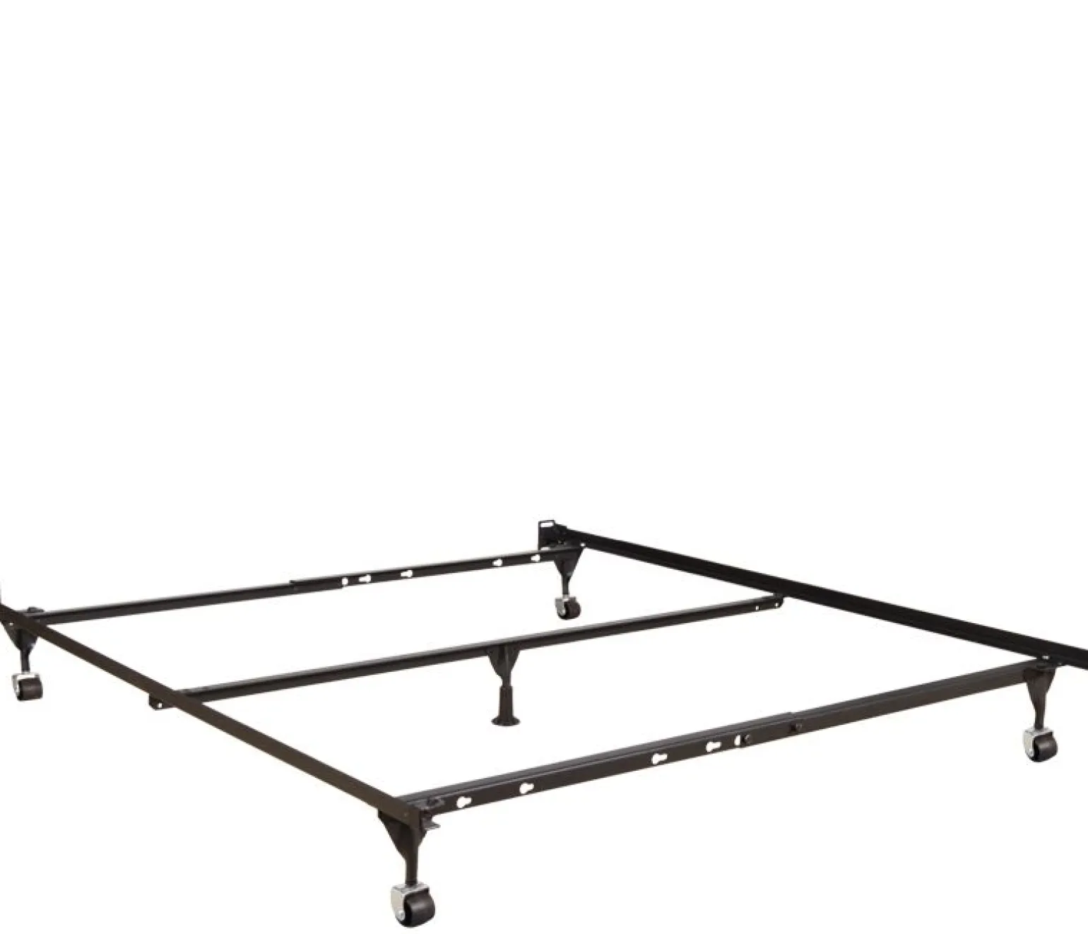 Standard Queen Bed Frame with Rollers