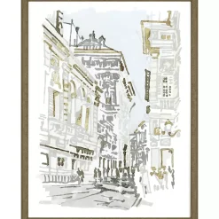 Street Scenes - Set of 4