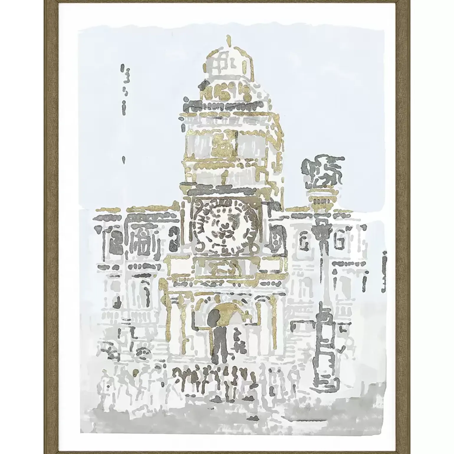 Street Scenes - Set of 4