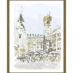 Street Scenes - Set of 4