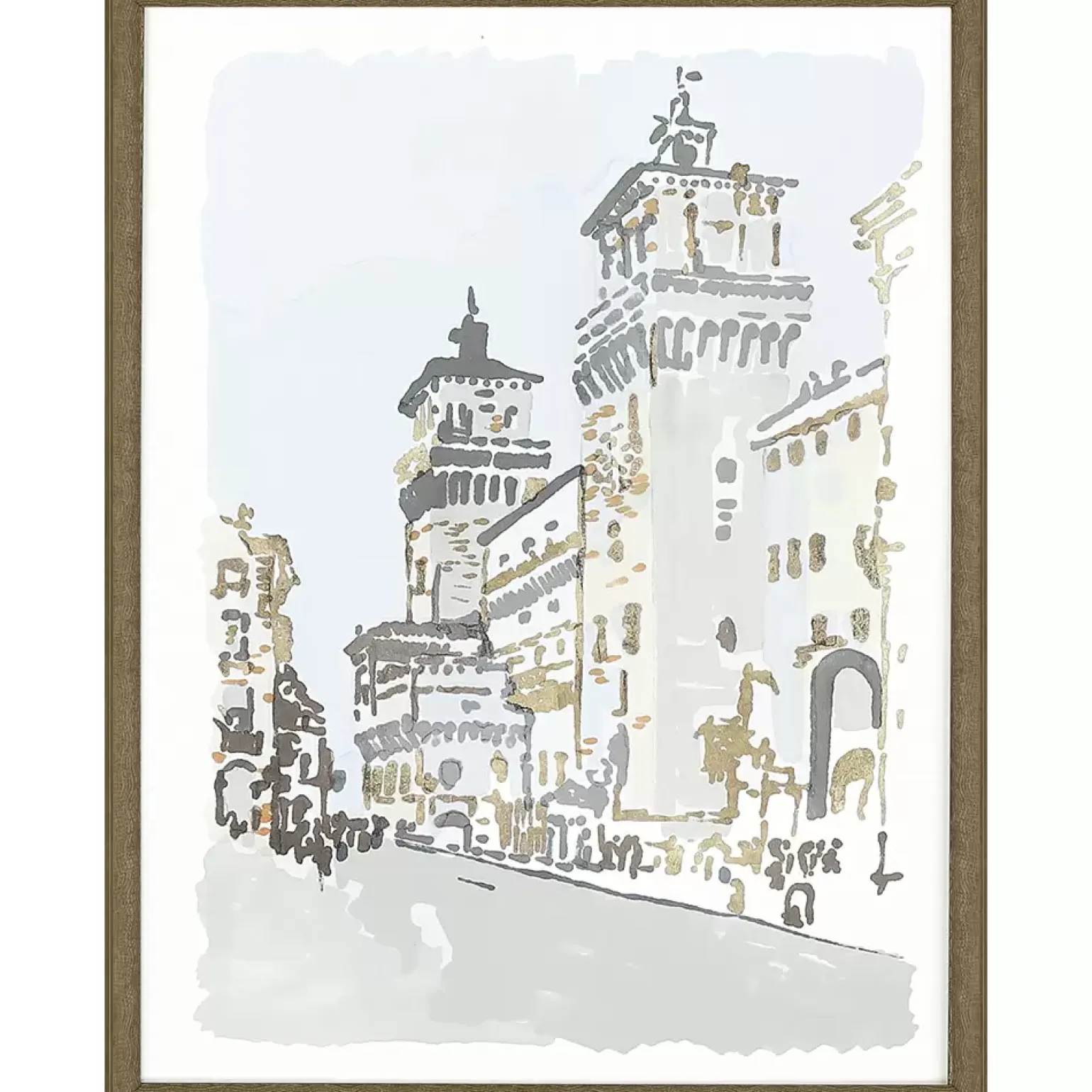 Street Scenes - Set of 4