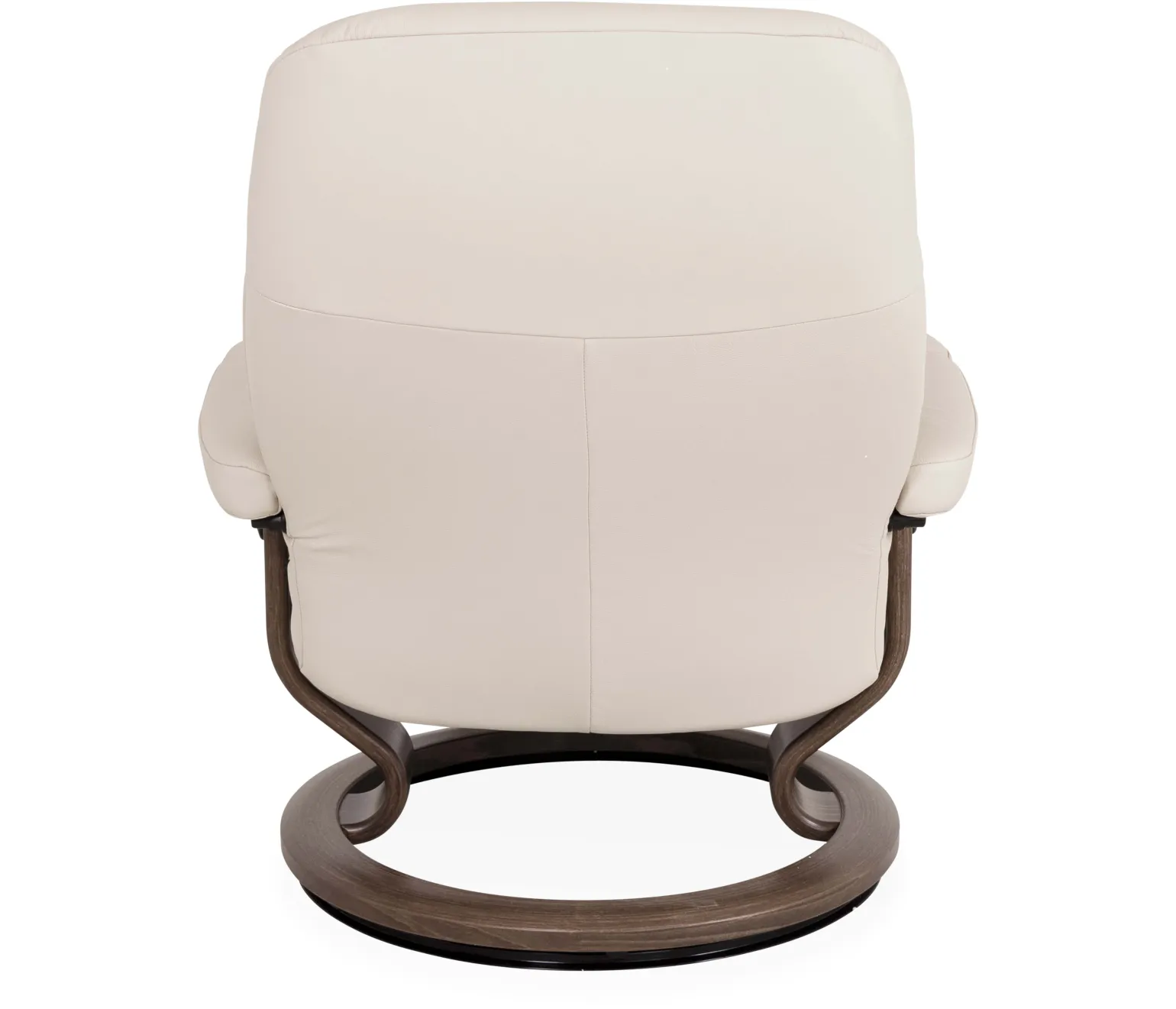 Stressless® Consul Large Classic Chair & Ottoman - Batick Cream