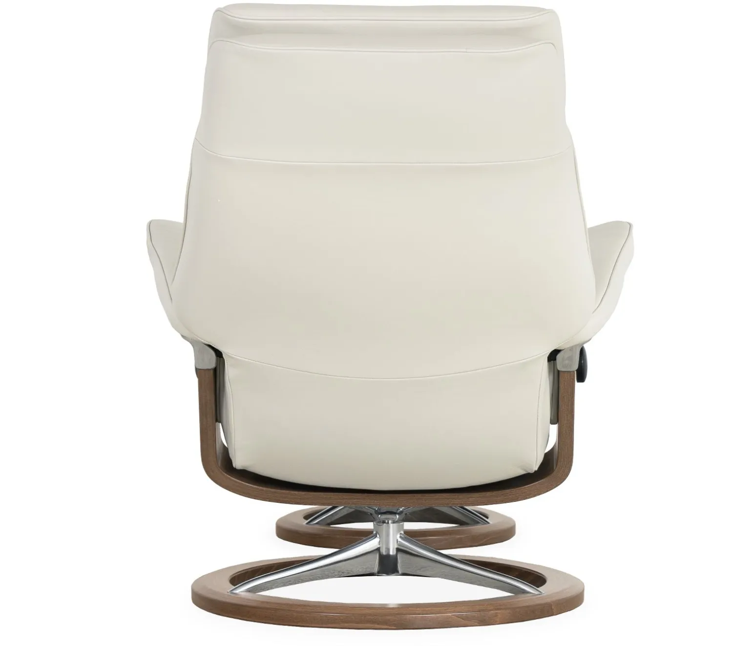Stressless® Paul Medium Chair & Ottoman