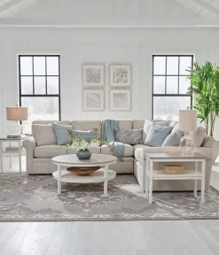 Stuart 2-Piece Crypton Sectional - RHF Sofa