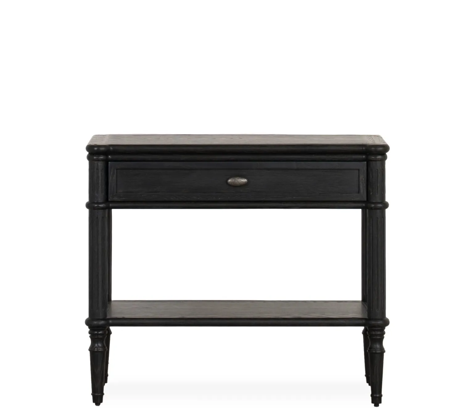 Toulouse 1-Drawer Nightstand - Black